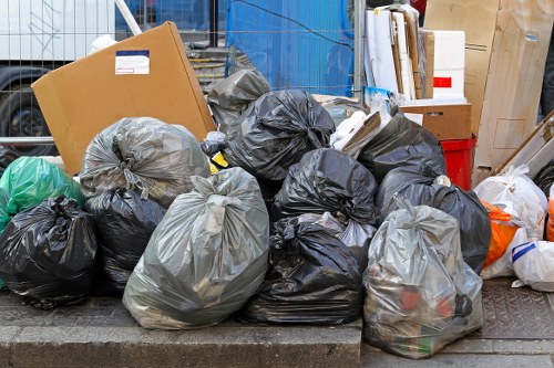 Recycling process in Penge