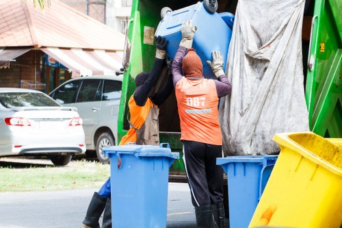 Recycling bins and commercial waste collection services