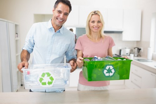 Eco-friendly waste disposal during office clearance